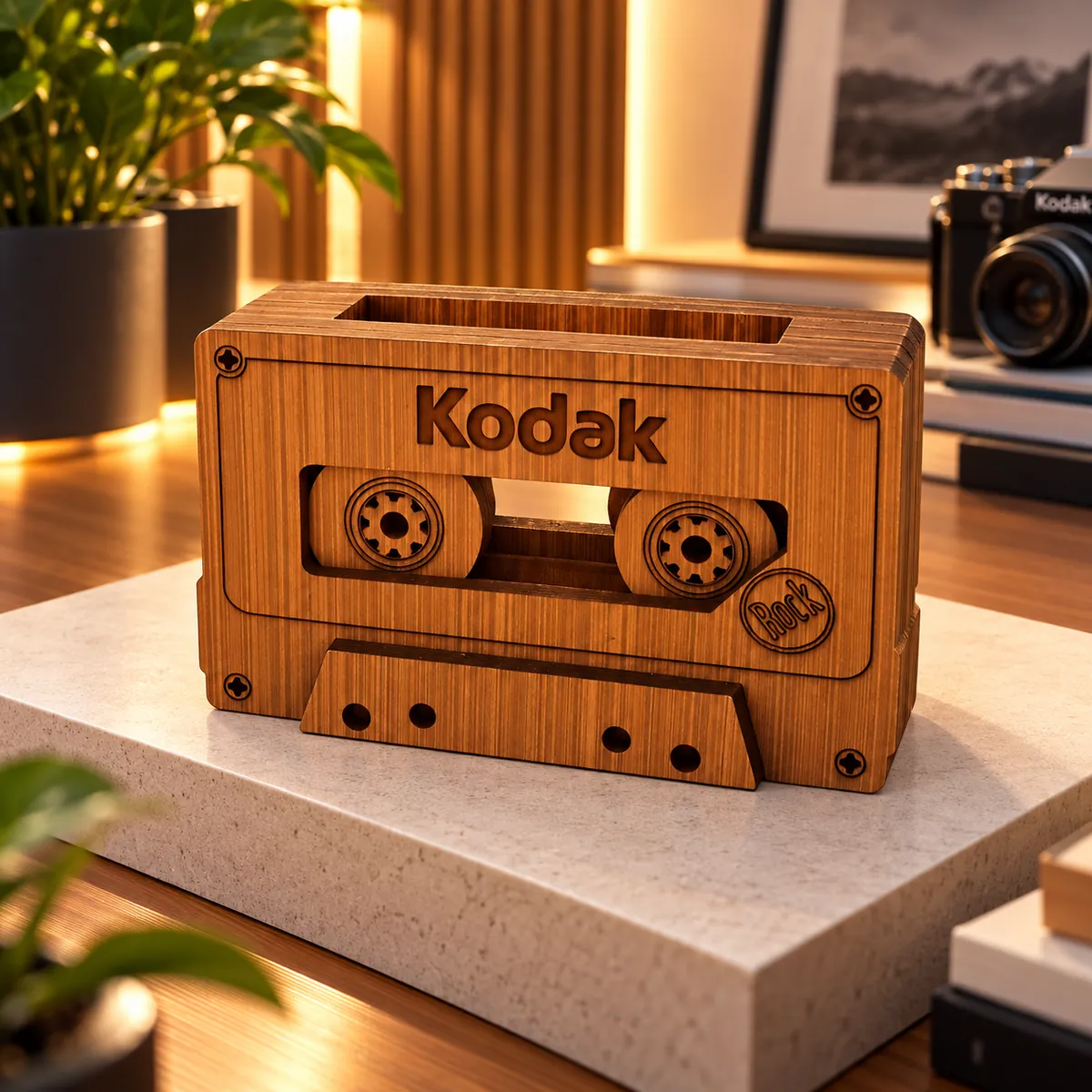Fita K7 Kodak — Porta-objetos